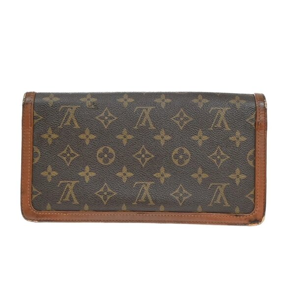 LOUIS VUITTON Pochette Dam PM Clutch Hand Bag Monogram Leather BN M51812 60KA858 - Picture 3 of 16